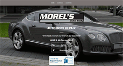 Desktop Screenshot of morelsautobody.com